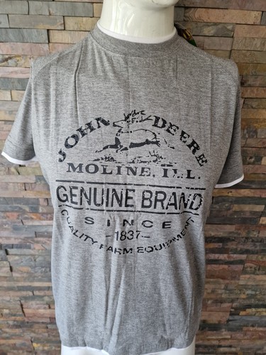 Shirt john deere - grigia,