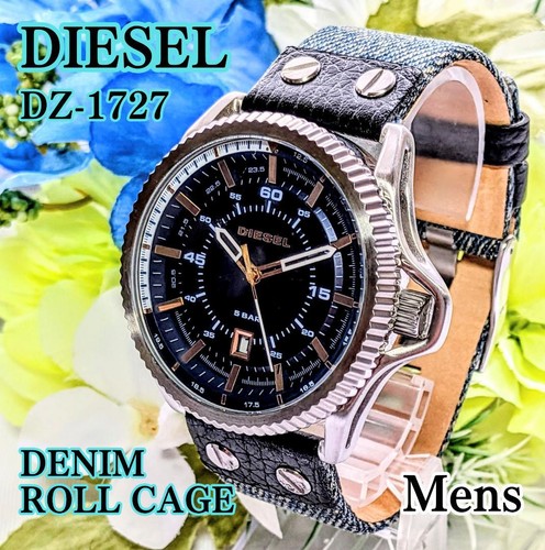 Orologio diesel roll cage blu - diesel,