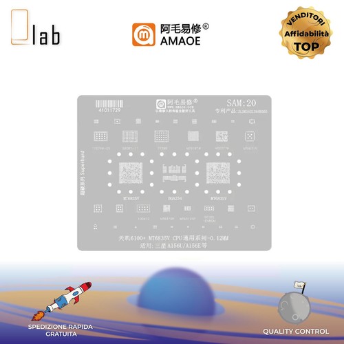 Stencil reballing bga cpu - stencil,