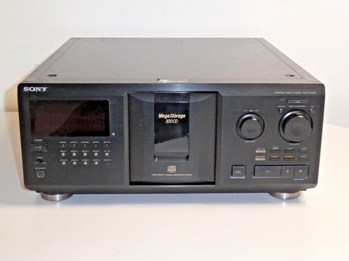 Sony cdp cx335 mega storage - sony,