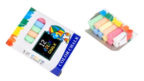 Pacco gessi colorati - 12,