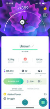 Unown K (NON lucido) | Mini P T C 20K Stardust