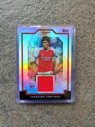 Takehiro tomiyasu patch - patch, topps