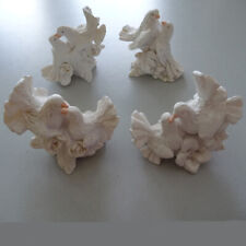 Colombe Tortore Florencia Decorazione Tavola Matrimonio Battesimo Bianco 5-6 CM