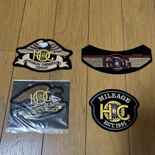 Harley davidson patch hog set - harley-davidson,