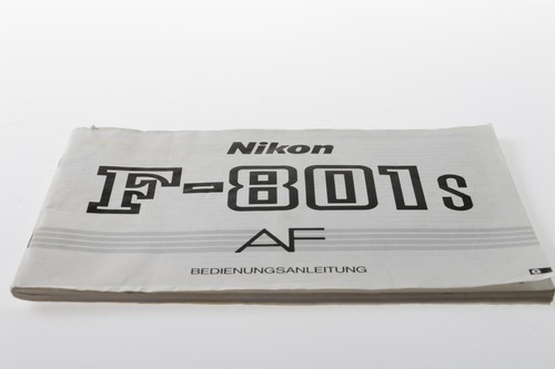 Nikon 801s manuale - nikon, di