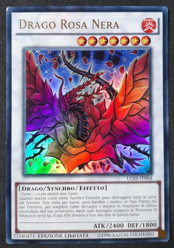 Drago rosa nera ultra - drago,