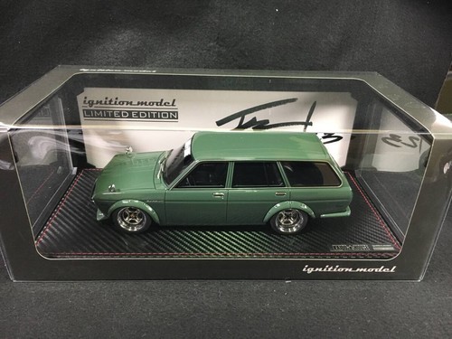 Datsun 510 wagon green - wagon,
