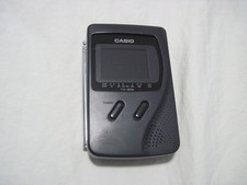 Casio TV-600B Portatile LCD Analogico TV a Colori Funzionante