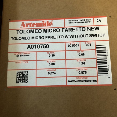 Artemide tolomeo micro faretto - artemide,