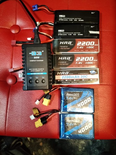 Caricabatterie batterie lipo - caricabatterie, +