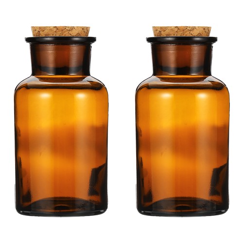 2pcs 250ml bottiglie vetro - 2pcs, per