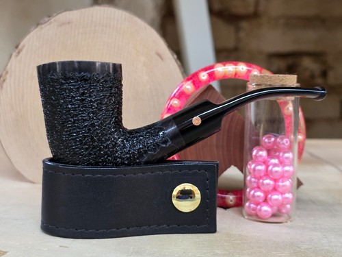 Moretti pipe black rusticated - moretti,