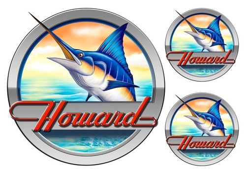 Adesivi design howard boat - adesivi,