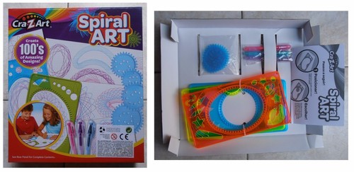 Spiral art crazart spirografo - crazart,,