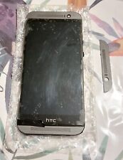 DISPLAY +TOUCH SCREEN LCD VETRO+ COVER per HTC ONE M8 CORNICE NERO FRAME 