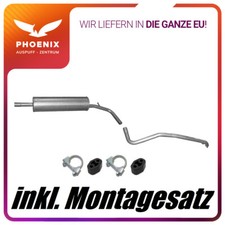 Impianto di scarico Seat Mii 1.0 44kW 55kW (dal 2011) silenziatore centrale + terminale di scarico