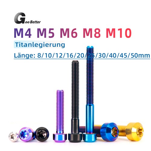 Viti titanio m10 - in, m4~m10