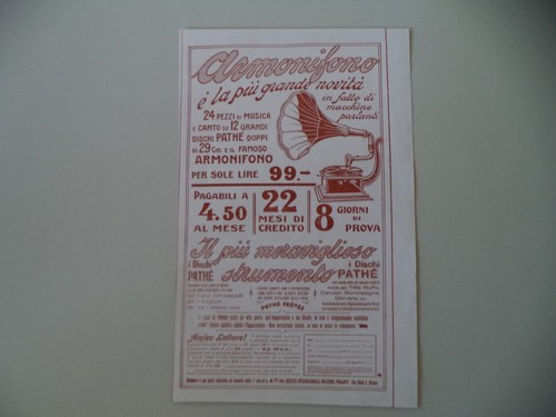 Advertising pubblicità 1914 - advertising,