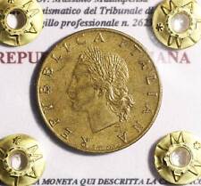 Repubblica Italiana 20 LIRE 1957 SPL Sigillata Moneta Italia Italian coins