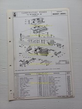Weber carburatore dcnf - weber,