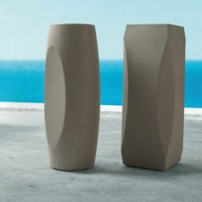 Vaso alto tondo resina - tondo,
