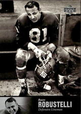 card NFL Football americano #60 Andy Robustelli 1997 Upper Deck