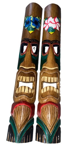 Set maschera tiki - set, 2