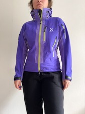 Giacca da sci Haglofs donna Couloir Q Gore-Tex montagna elasticizzata guscio morbido taglia M