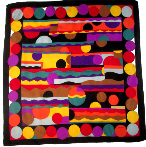 Loredano foulard soie - -,