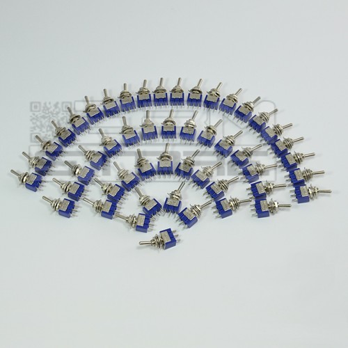 50pz interruttore off on - interruttore, 3a