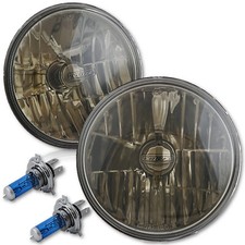 7" Crystal Smoked Glass Lens