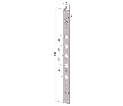 Frontale serrature porte - p/serrature,