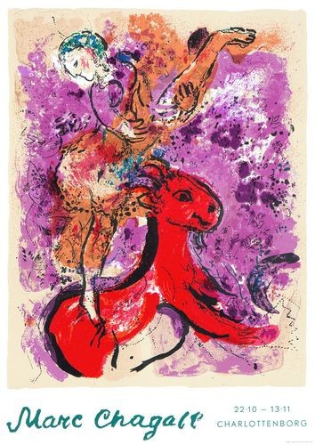 Poster vintage marc chagall - vintage,
