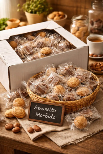 Amaretti morbidi monoporzione - amaretti,