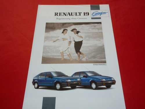 Renault chamade europa - 19+19, "europa"
