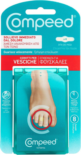 Cerotti per vesciche lunga - vesciche,, a