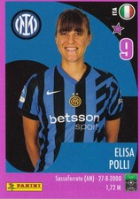 Panini, Calciatrici 2024-2025: figurina 79 Elisa Polli (Inter)