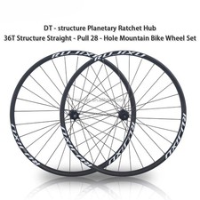 Set ruote bici freno a disco 26/27,5/29 pollici cerchi 28H cerchi tubeless mountain bike ruote