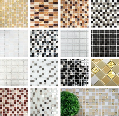 Autoadesivo mosaico vetro - autoadesivo,