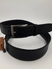 CINTURA UOMO PELLE NERA