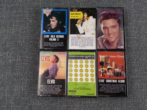 Elvis presley cassette tapes - 6,