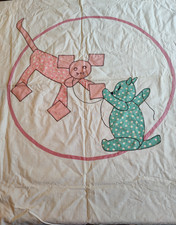 Trapunta culla vintage MCM