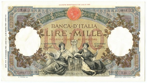 1000 lire capranesi - 1000,