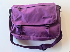 Borsa a tracolla "Messenger bag" - Tinta Unita Viola zaino / cartella