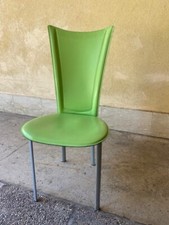 Sedie in pelle verdi di Cattelan Italia  6 pezzi