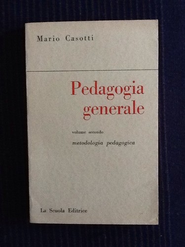 Pedagogia generale - pedagogia,