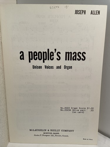 Joseph allen people s - allen:, a