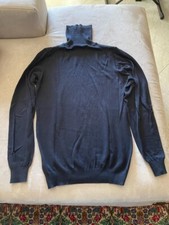 Maglione Blu Dolcevita DoppelGanger - Uomo taglia S