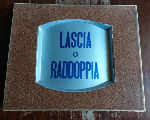 Gioco scatola lascia o - scatola,